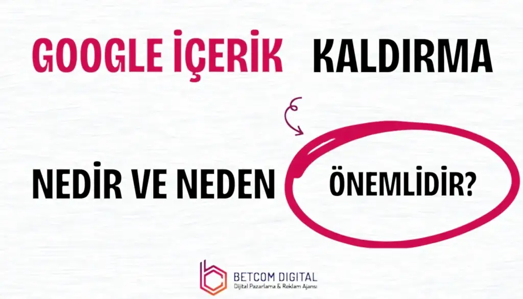 Google İçerik Kaldırma Nedir ve Neden Önemlidir?