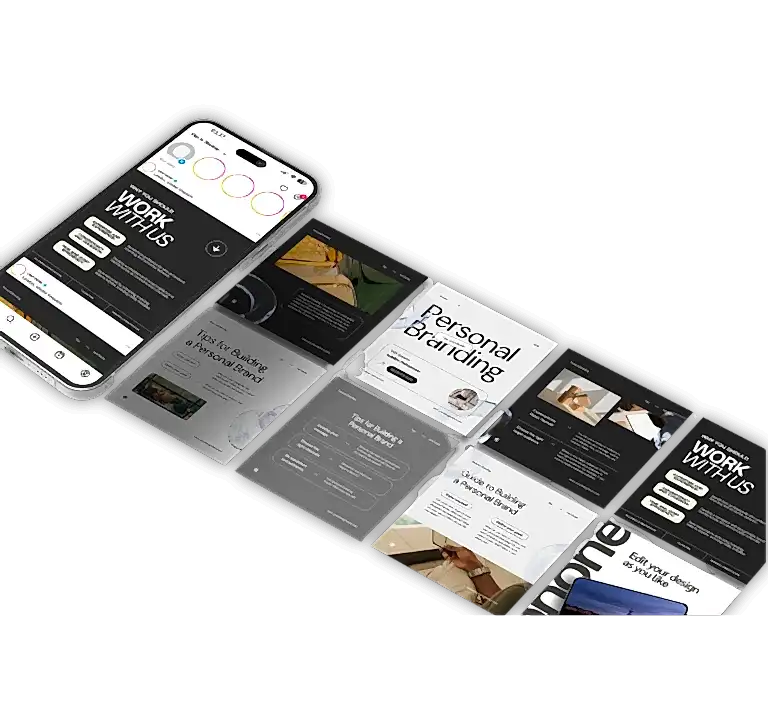 Web Tasarım 8 Mobil uyumlu web tasarımı ile her cihazda mükemmel görünüm.