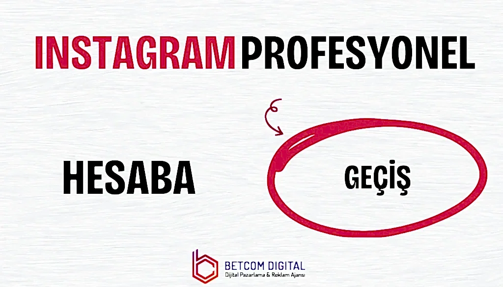 Instagram Profesyonel Hesaba Geçiş